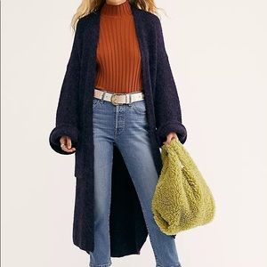 Like New Free People Live In Tokyo Sweater XS Dark Purple